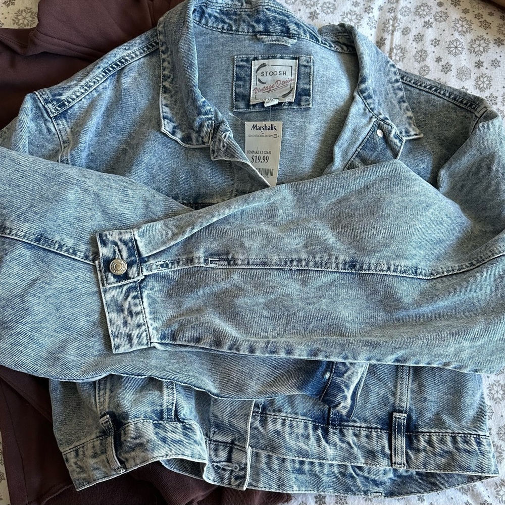 Cropped Denim Jacket